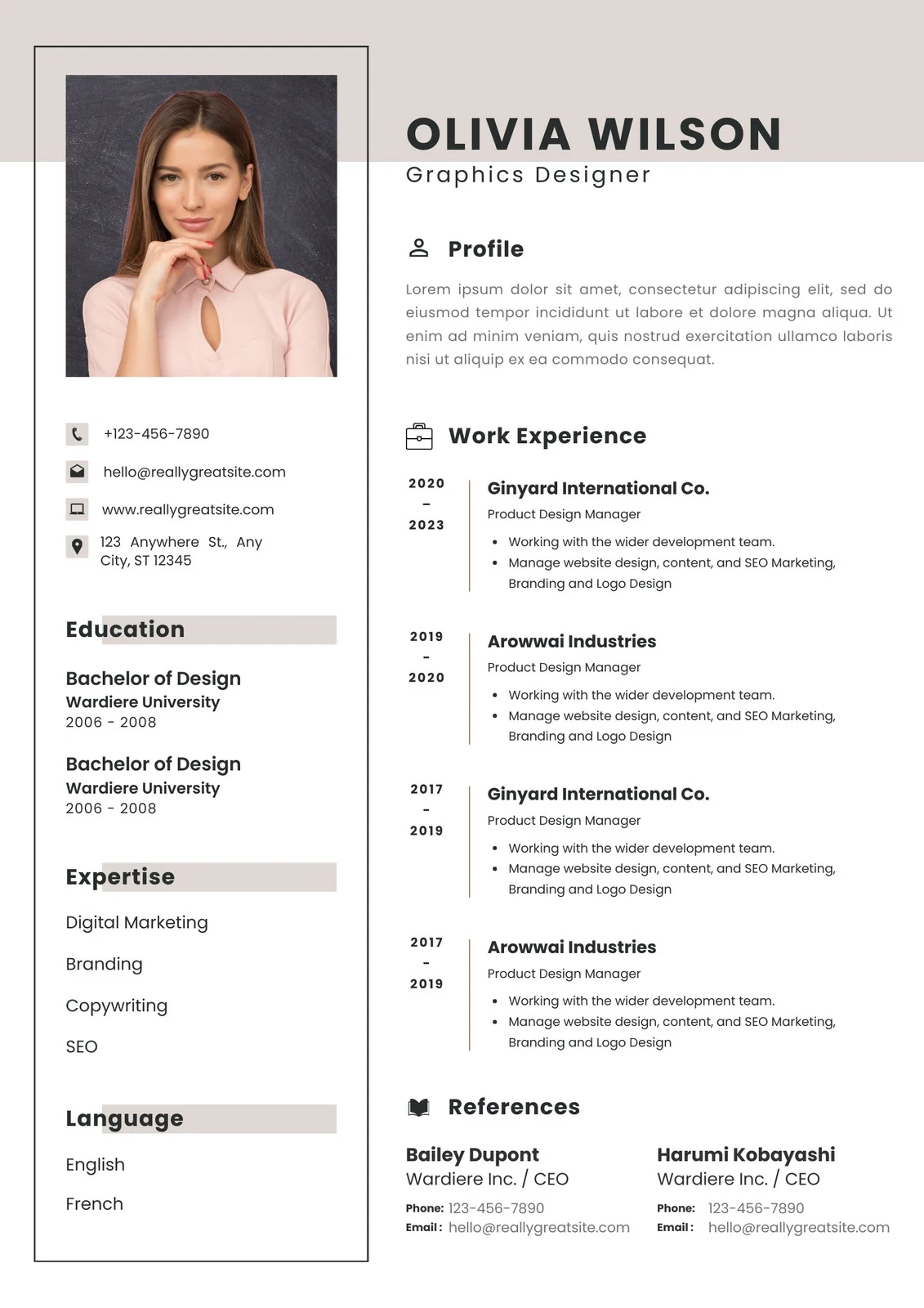 Professional Resume Template